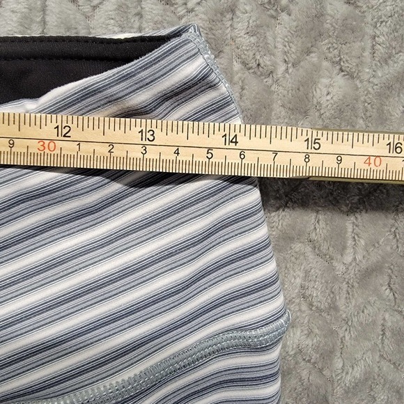 Ododos‎ Activewear Leggings Womens Size Large Gray White 26" Inseam Gym Yoga - Picture 5 of 10